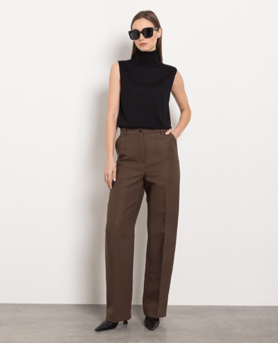Pipa wool & silk trousers